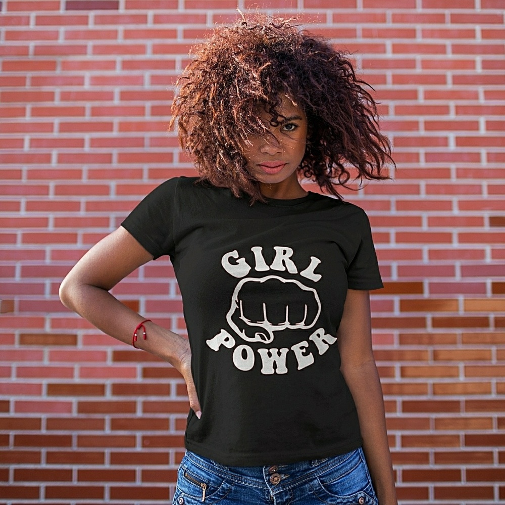 Girl Power T-Shirt Tee Shirt Top by Blue November